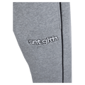Close view of the St Goliath Top Deck Track Pant in Grey Marle colourway, kids's model