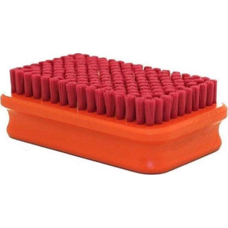 Swix Red rectangular wood block brush with red fine bristles