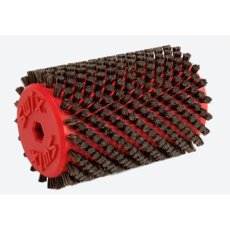 Swix Natural Hair Roto Brush with Red Drum and natural bristles around