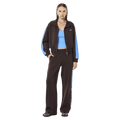 Unzipped view of the PE NATION Triumph 2.0 Jackter Coffee/Marina Jacket,  26/27 Womens's model