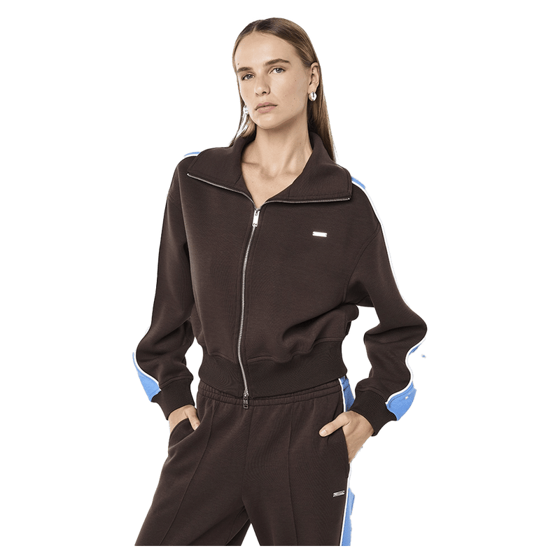 Main view of the PE NATION Triumph 2.0 Jackter Coffee/Marina Jacket,  26/27 Womens's model