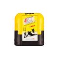 Toko Express Performance Liquid Wax 75ml yellow container showing skiers and snowboarder graphics with information literature