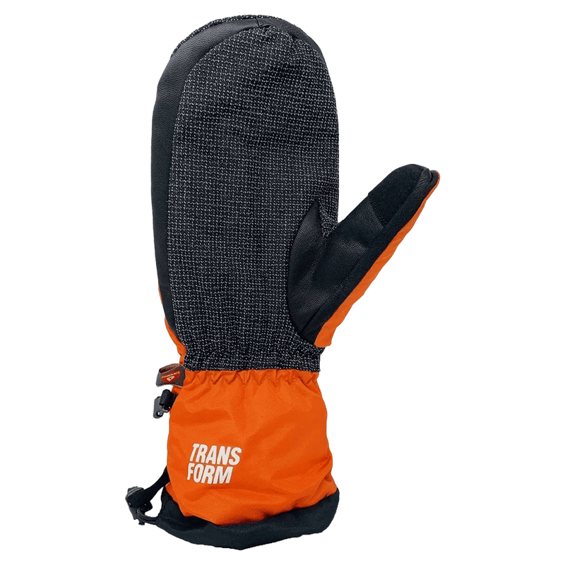 Palm mview of the Transform Carving Mitts, tan