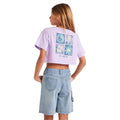 Mixing Vibes Crop Tee - Kids
