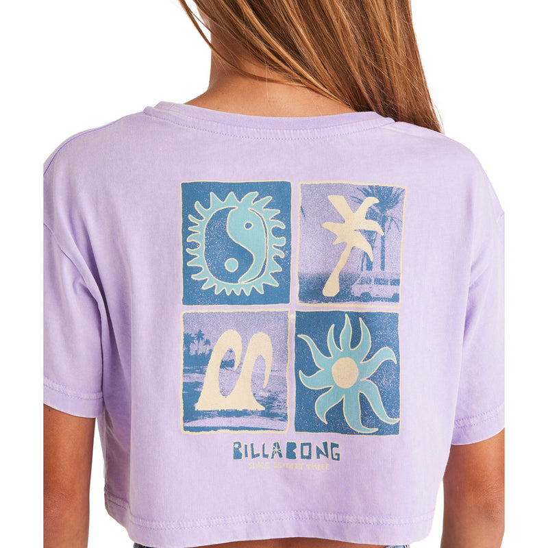 Mixing Vibes Crop Tee - Kids