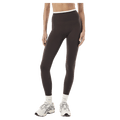 Front view of P.E Nation Vita Full Length Leggings - Womens in colour Coffee/Whisper White.