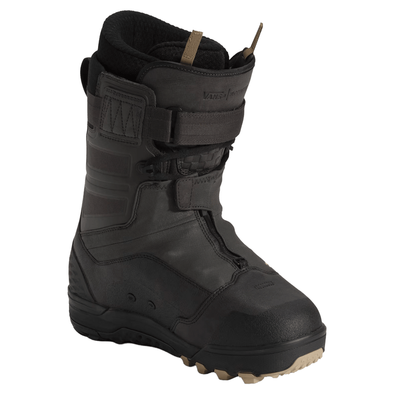 Alternative view of the Vans Hi-Country Snowboard Boots in Faded Black colourway, unisex model