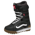 Main view of the Vans Hi-Standar Pro Snowboard Boots in Black and White colourway, men model