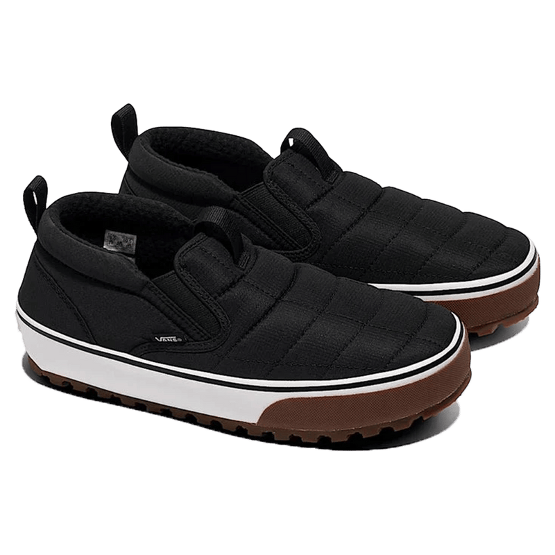 vans mte quilted snow lodge slippers side view