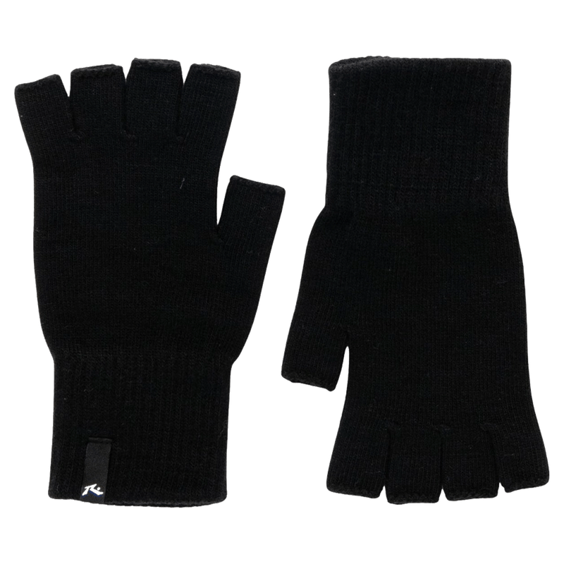 View of Rusty Rude Gloves in Black