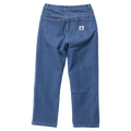 Back full view of X Large Bull Denim 91 Pants in Blue