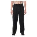 Front full view of X Large Bull Denim 91 Pants in Washed Black