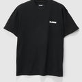 Front full view of X Large 91 LCB Tee in colour Pigment Black