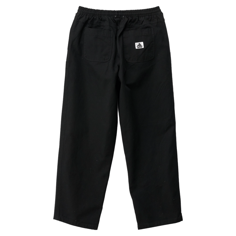 Back view of 91 Pants in colour  Black