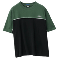 Front view of the Panel Gorilla Fit SS Tee in colour Eden