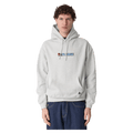 Front view full view of X Large Mushroom Hoodie in Snow Marle