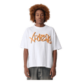 Front view of X Large Tagged Gorilla Fit Tee - in White