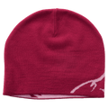 Back view of X Large Gorilla Skull Cap Beanie in Plum