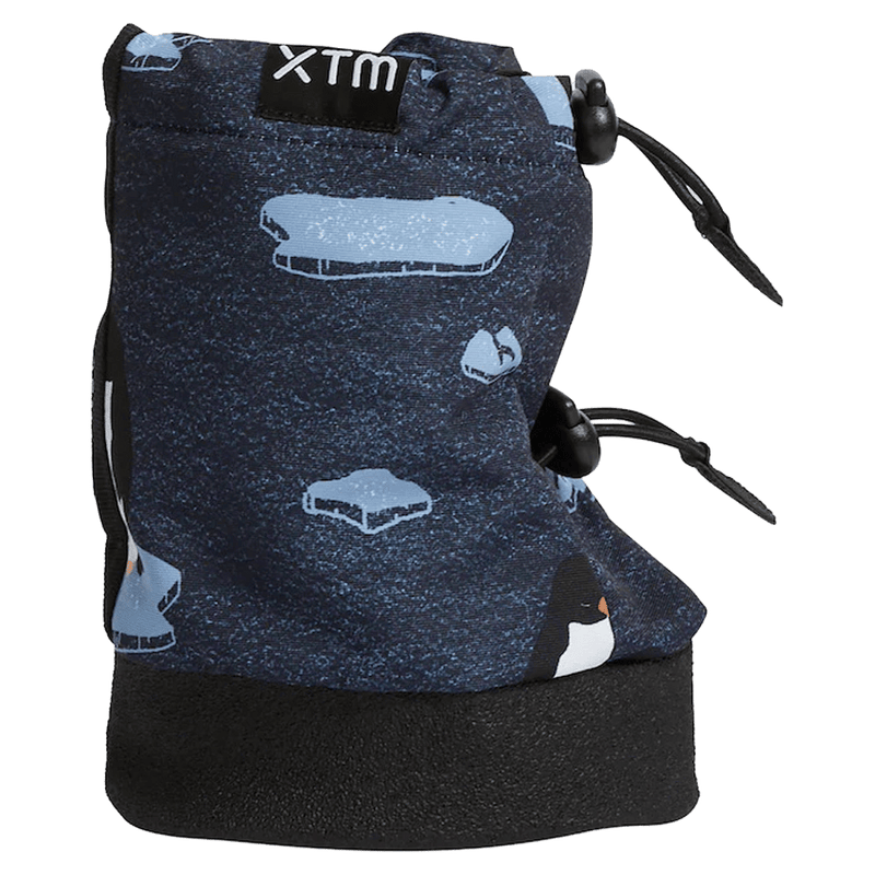 Main view of the XTM Baby Booties in Penguin colourway, kids's model