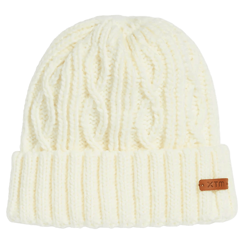 Main view of the XTM Brooke Beanie in Natural colourway, women's model
