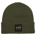 Main view of the XTM Hangout Beanie in Ivy colourway, unisex's model