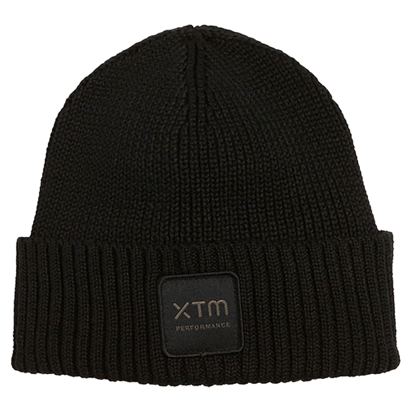 Main view of the XTM Hangout Beanie in Black colourway, unisex's model