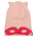 Alternative view of the XTM Masked Beanie in Powder pink colourway, kids's model