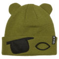 Main view of the XTM Masked Beanie in Sea Kelp colourway, kids's model
