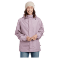 Main view of the XTM Stash 2L Rain Jacket in Fog colourway, unisex's model
