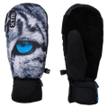 Pair view of the XTM Valentino Ascent EVT Mitts in Snow Leopard colourway, unisex's model