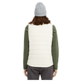 Back view of the XTM Woolxloft Vest in Bone colourway, women's model