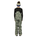 Back view of the XTM Zeppelin Ski Pants in Kalamata Lichen colourway, kids's model