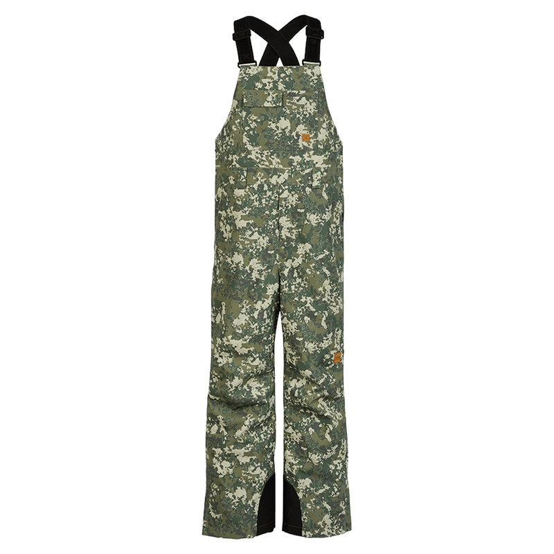 Main view of the XTM Zeppelin Ski Pants in Kalamata Lichen colourway, kids's model