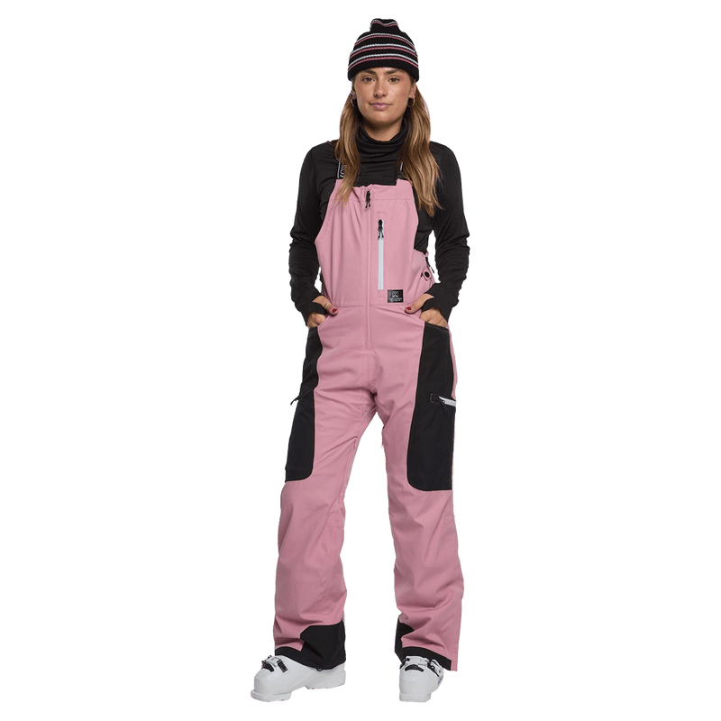 Front view of Women in Rojo All Terrain Bib - colour Lilas