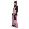 Side view of Women in Rojo All Terrain Bib - colour Lilas