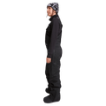 Side view of Women in Rojo All Terrain Bib - colour Black