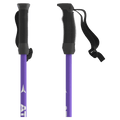 Handle view of the Atomic AMT JR Telescopic - Purple/Silver AJ5005824 Poles,  26/27 Unisex's model
