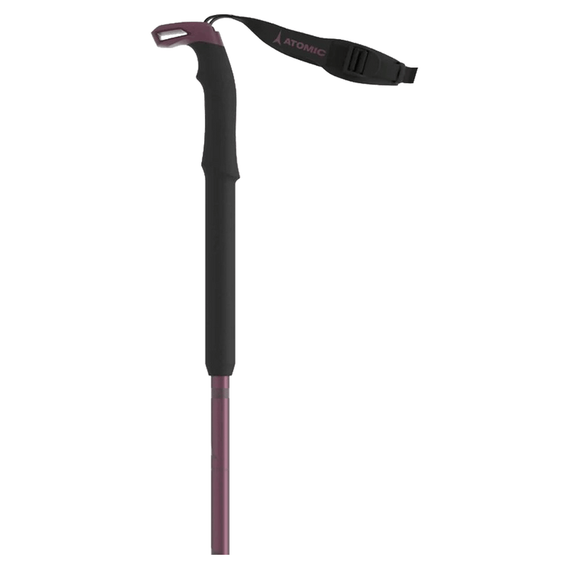 Handle view of the Atomic BCT Touring SQS Plum AJ5005734 Poles,  26/27 Womens's model