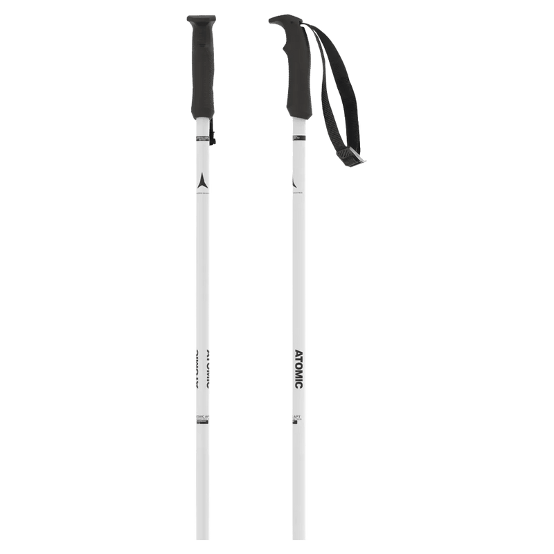 Solo view of the Atomic CLOUD White Poles,  26/27 Unisex's model