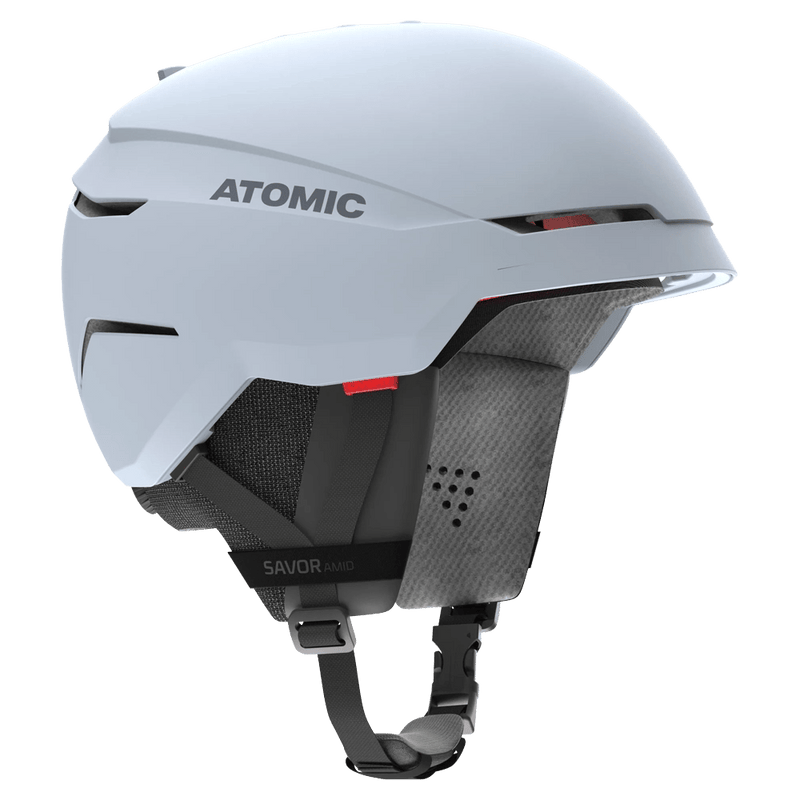 Right view of the Atomic SAVOR AMID Grey Helmets,  26/27 Unisex's model