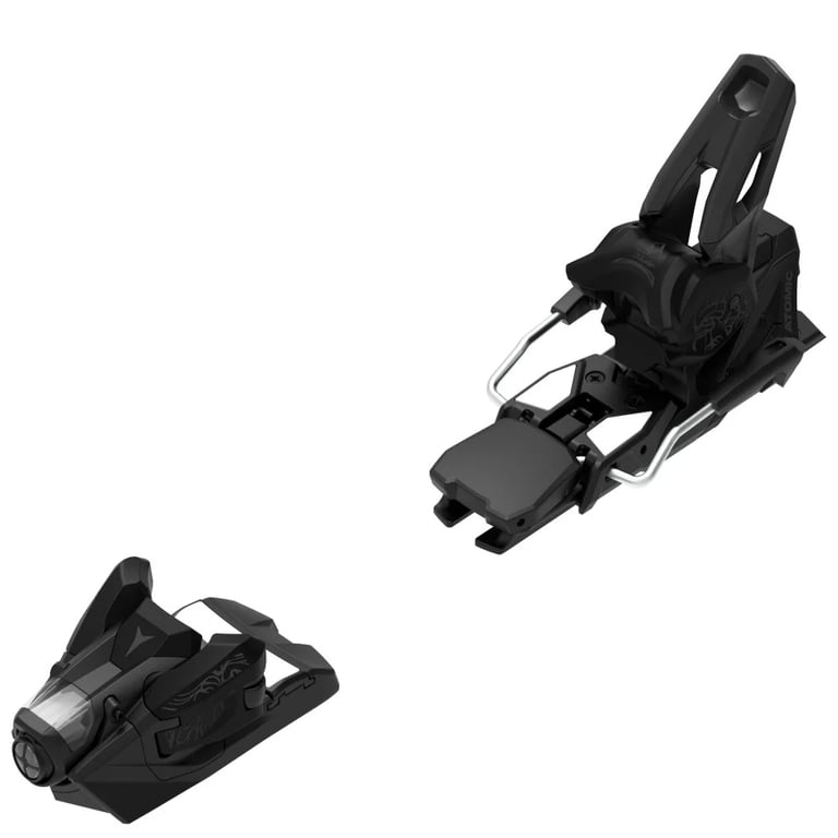 Main view of the Atomic Strive 14 GW Ski Bindings, in black