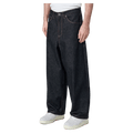 Side view of Barney Cools Baggy Barrel Jean in colour Raw.