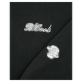 Detailed view of Barney Cools Eso Hood in colour Forest.