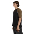 Side view of man wearing the Billabong Immortal System OG Tee in black