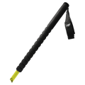 Handle view of the Black Crows DUOS Freebird Black_Yellow Poles,  26/27 's model