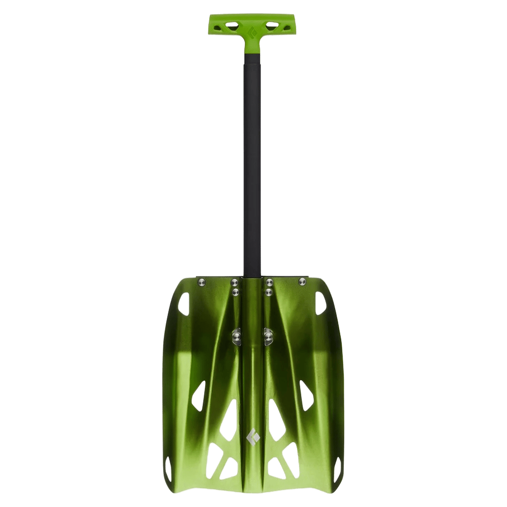 Collapsed view of the BLACK DIAMOND Transfer Lt Shovel Envy Green Accessories,  26/27 's model
