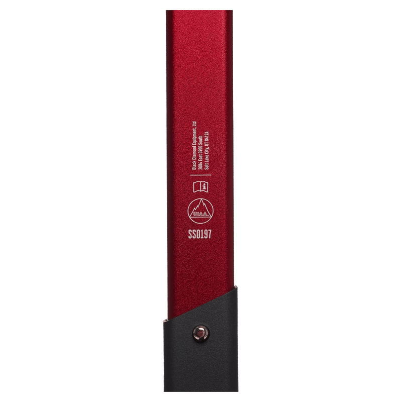 Close view of the BLACK DIAMOND Transfer Shovel Hyper Red Accessories,  26/27 's model