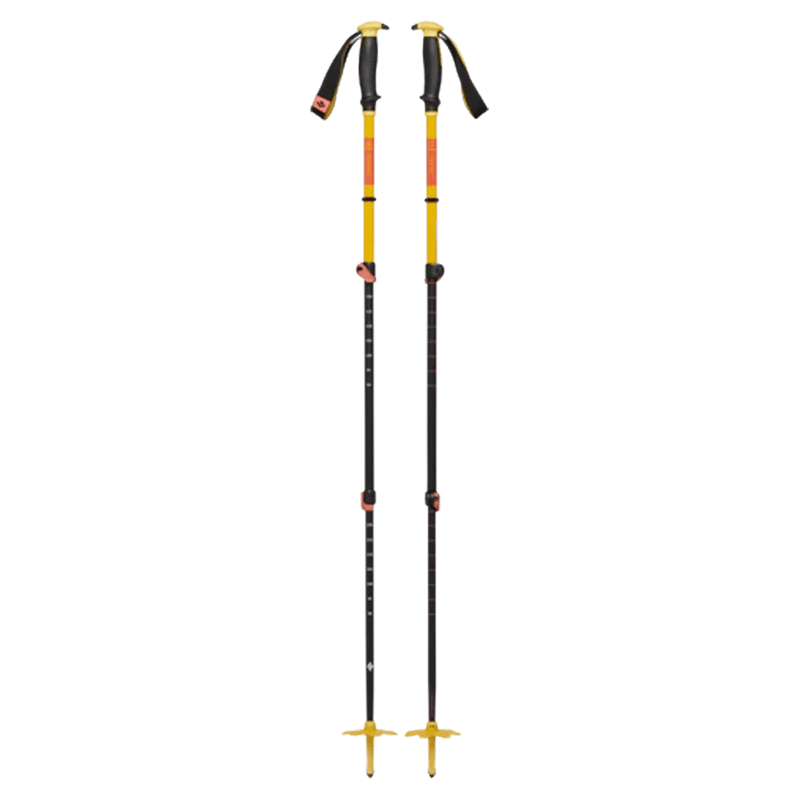 Main view of the BLACK DIAMOND Traverse 3 Sulfur Green Poles,  26/27 's model