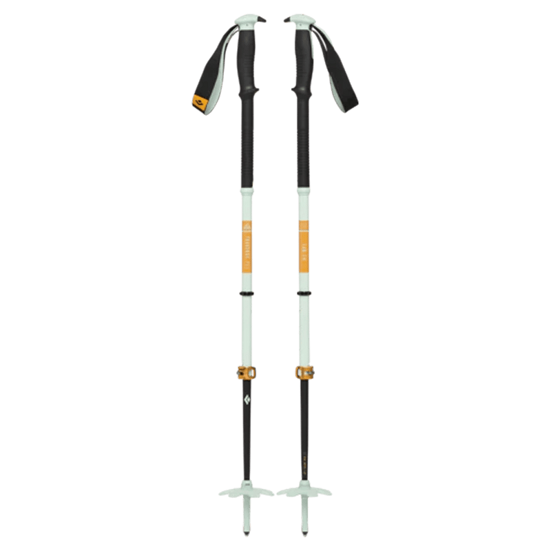 Collapsed view of the BLACK DIAMOND Traverse Pro Foam Green Poles,  26/27 's model
