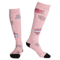 Front view of Rojo Blue Bird Dayz Sock - Womens in Lilas